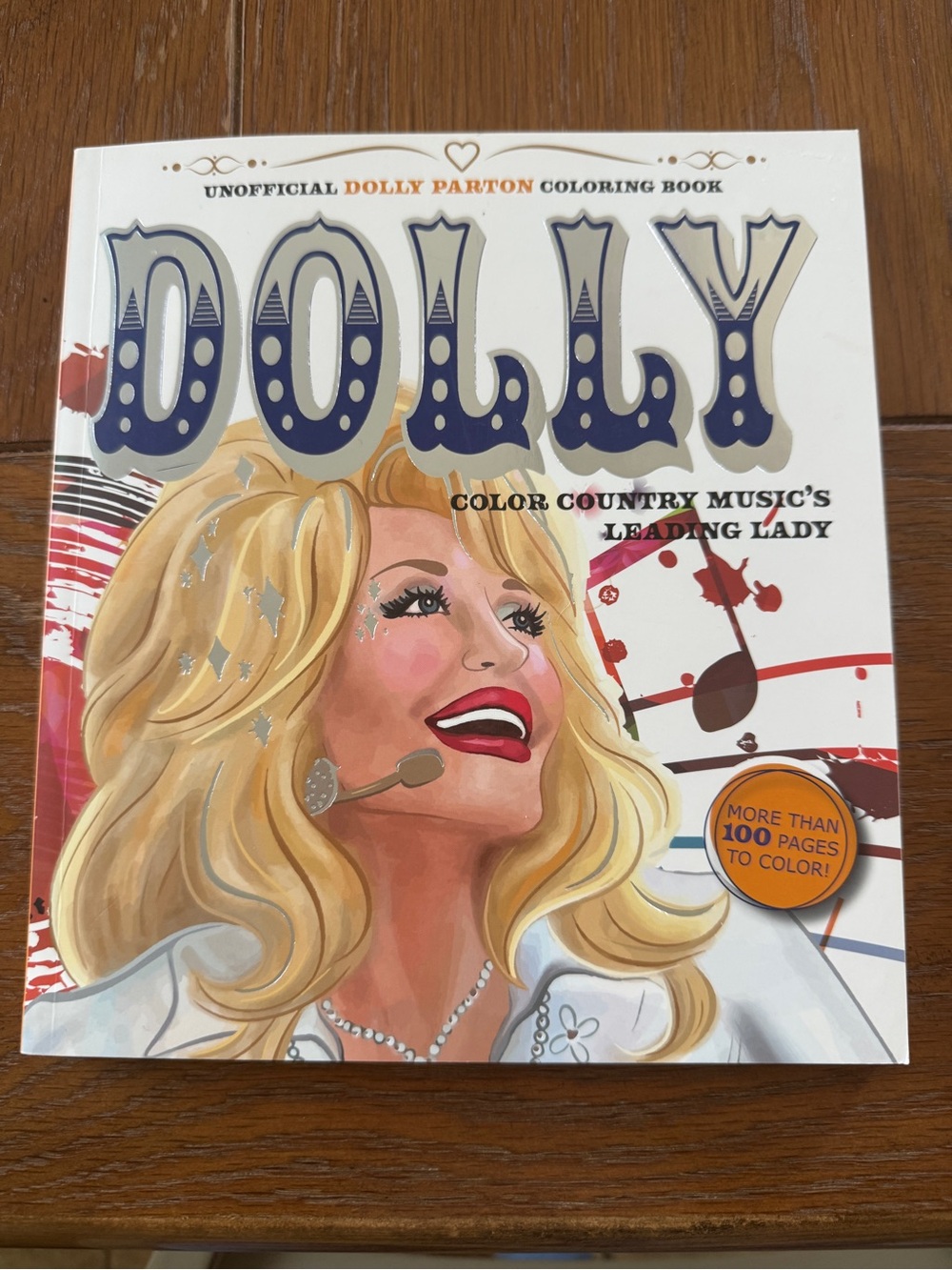 Dolly Parton Adult Coloring Book